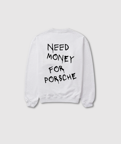 Revelse™ Unisex Cotton Crewneck Sweatshirt With Back Slogan