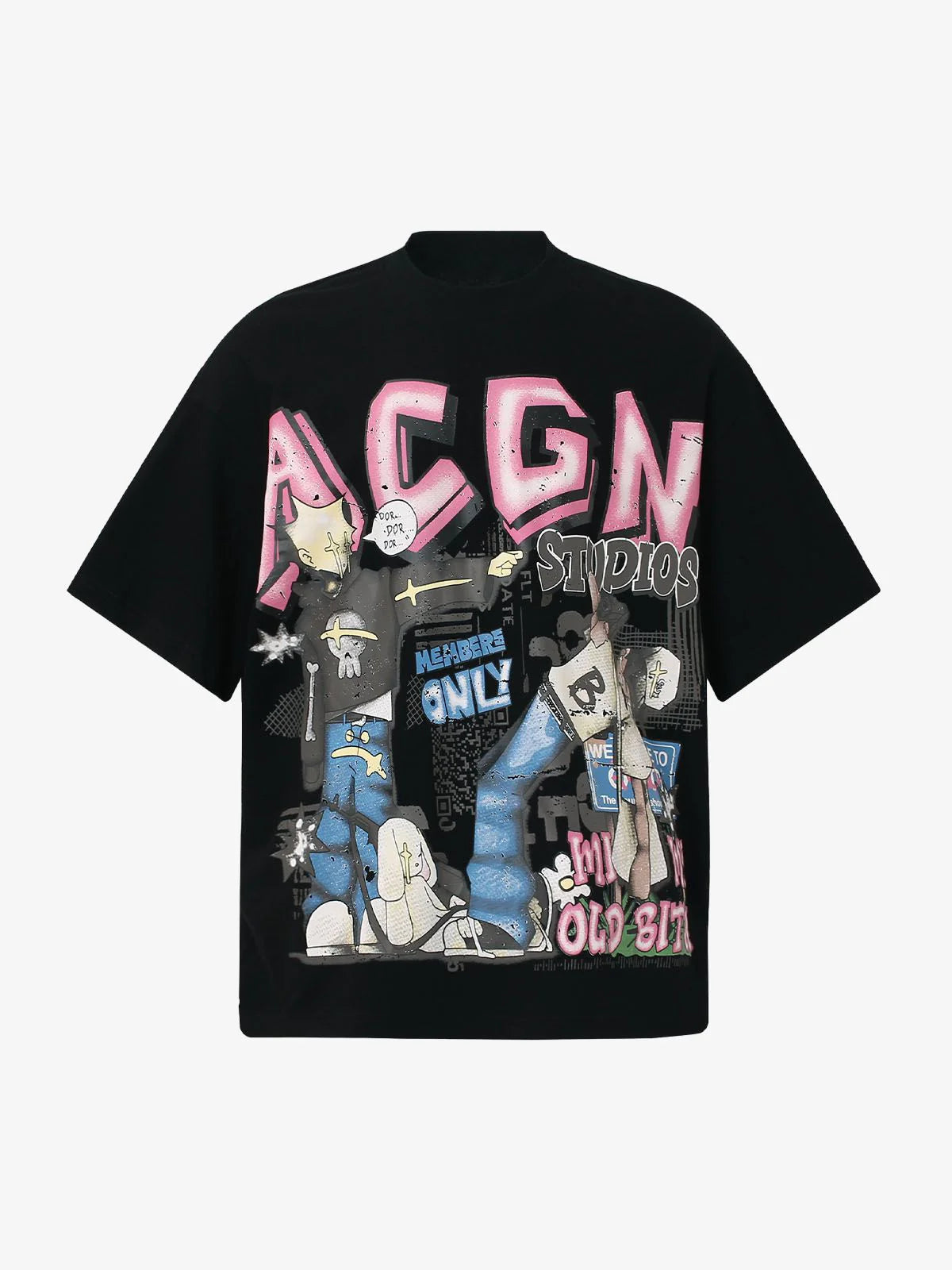 Revelse™ Graphic Print Cotton T-Shirt