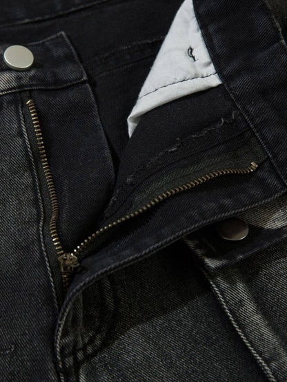 Revelse™ Embroidered Hip-Hop Street Style Jeans