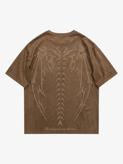 Revelse™ Vintage Skeleton Graphic T-Shirt