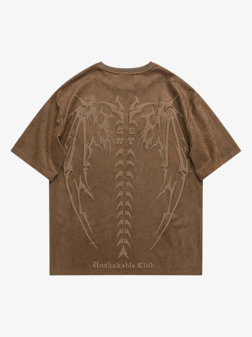Revelse™ Vintage Skeleton Graphic T-Shirt