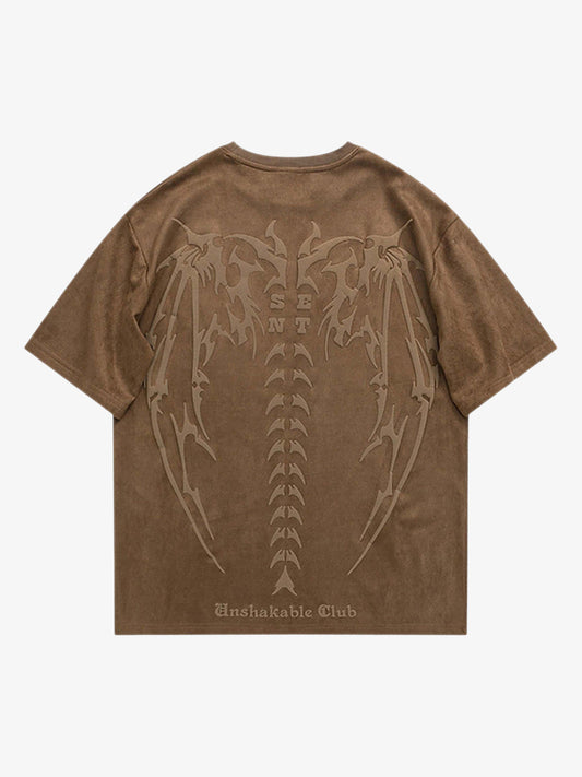 Revelse™ Vintage Skeleton Graphic T-Shirt
