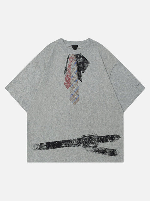 Revelse™ Layered Graphic Print Relaxed Fit T-Shirt