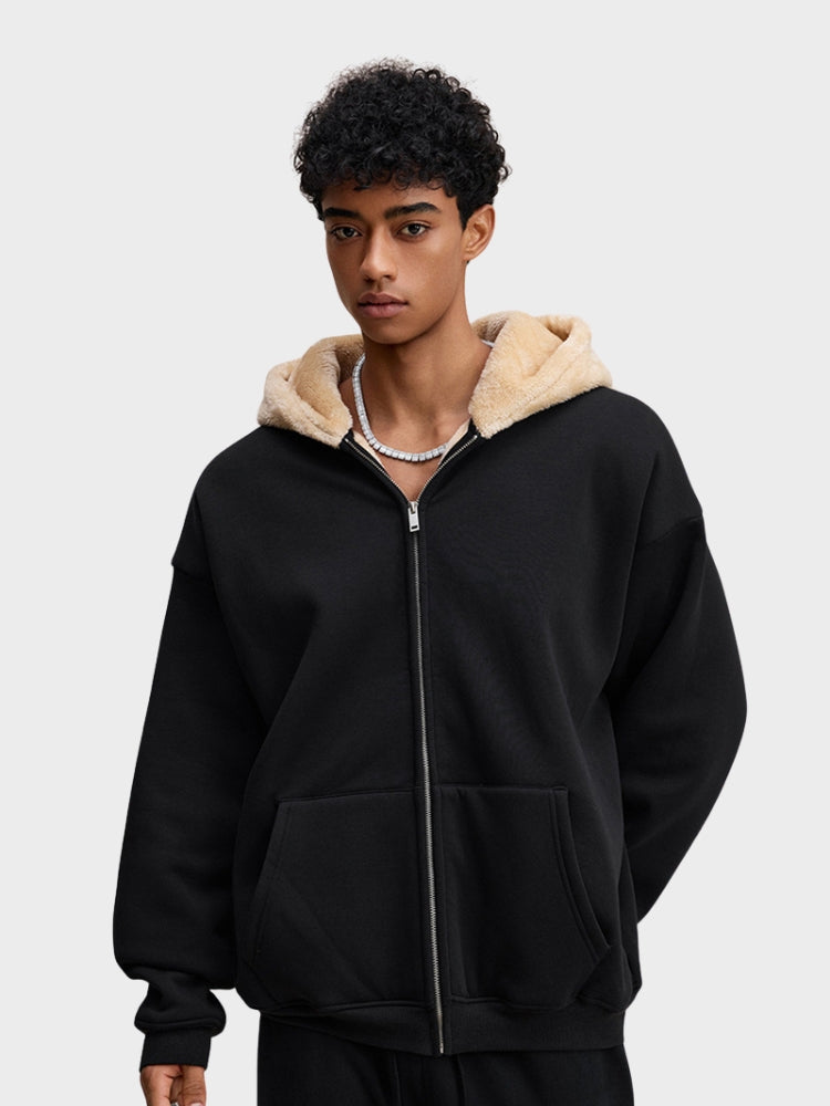 Revelse™ Full-Zip Fleece Hoodie Loose Fit