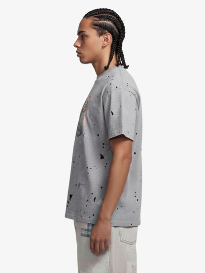 Revelse™ Retro Ink Splash Graphic T-Shirt