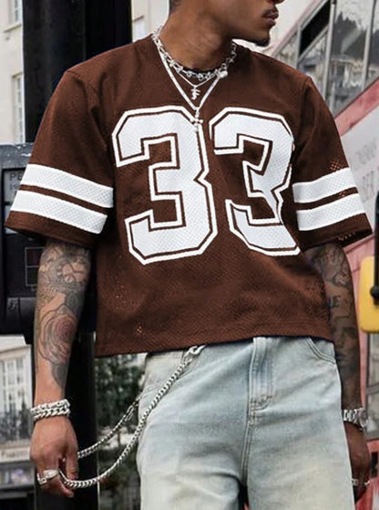 Revelse™ Print Mesh Jersey Shirt