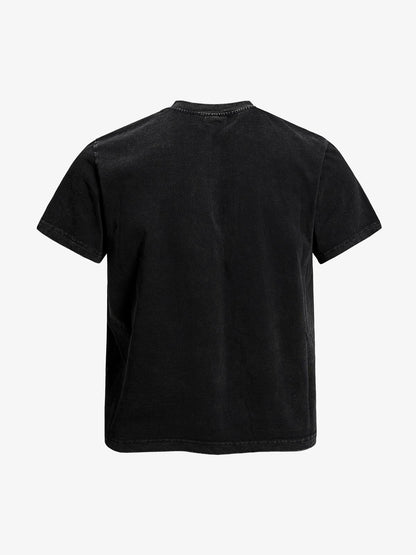 Revelse™ Acid Wash Half Zip Pullover T-Shirt