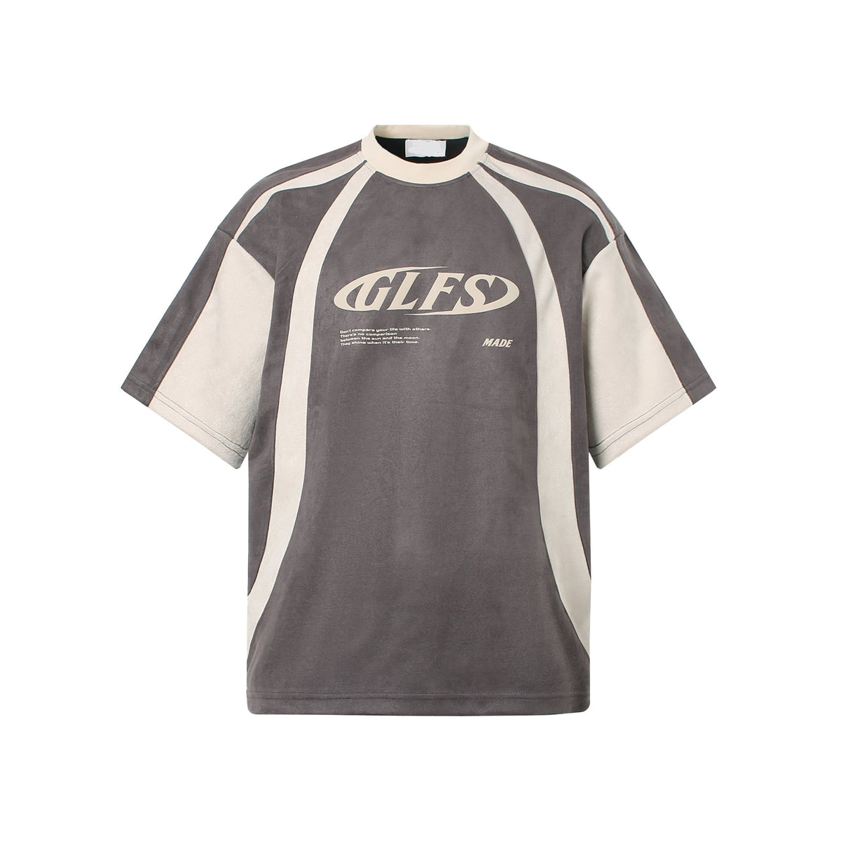 Revelse™ Color Blocking Retro Style Graphic T-Shirt