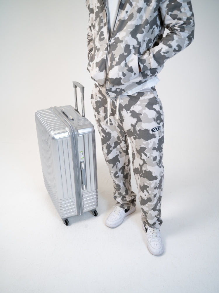 Revelse™ Oversized French Terry Camo Tracksuit Set