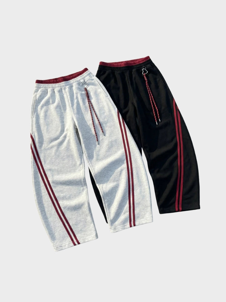 Revelse™ Cotton Blend Balloon-Leg Joggers with Contrast Waistband