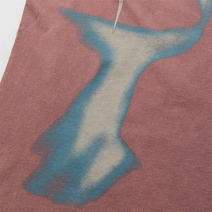 Revelse™ Graphic Face Print T-Shirt