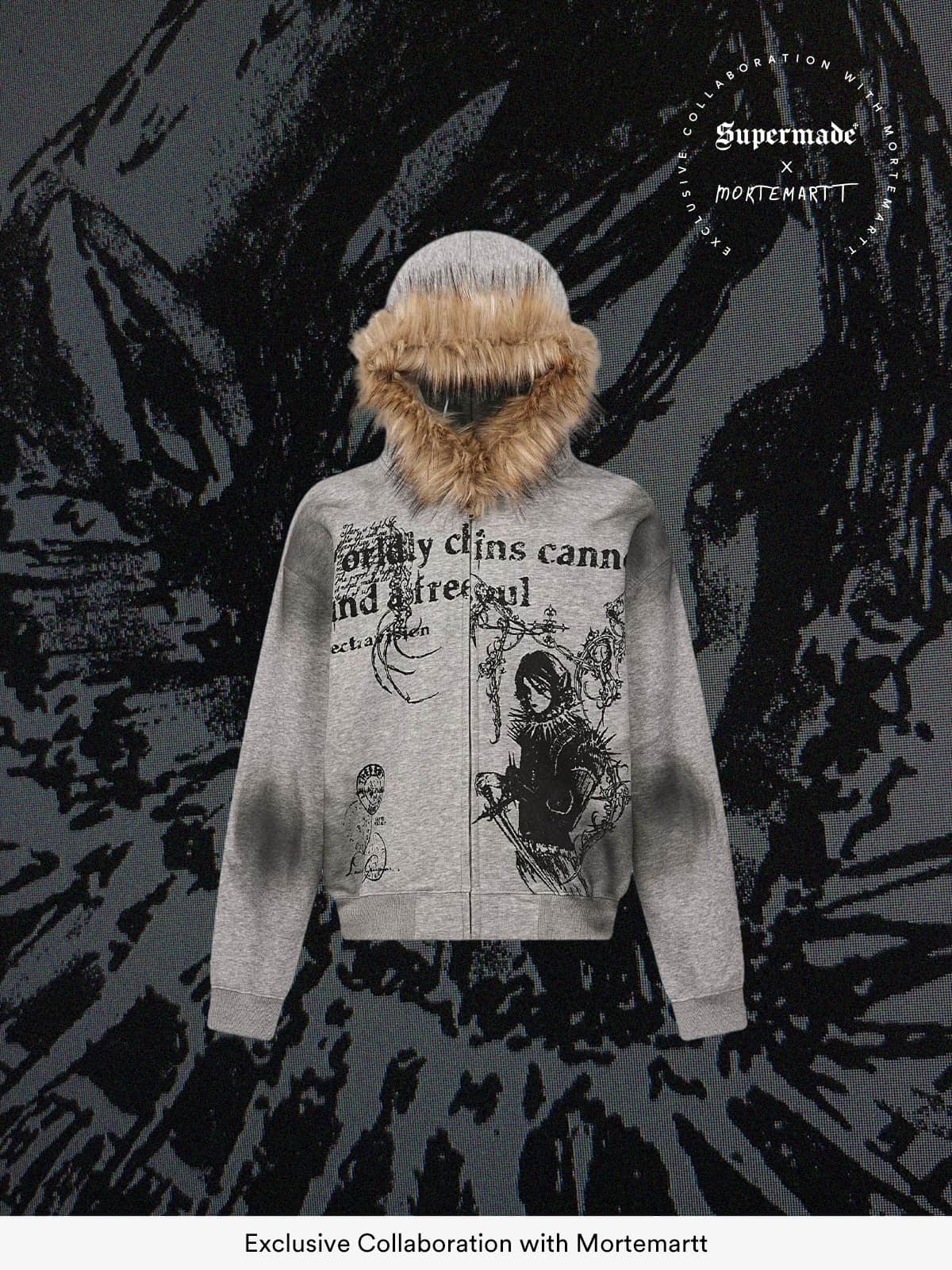 Revelse™ Graphic Print Hooded Jacket for Men