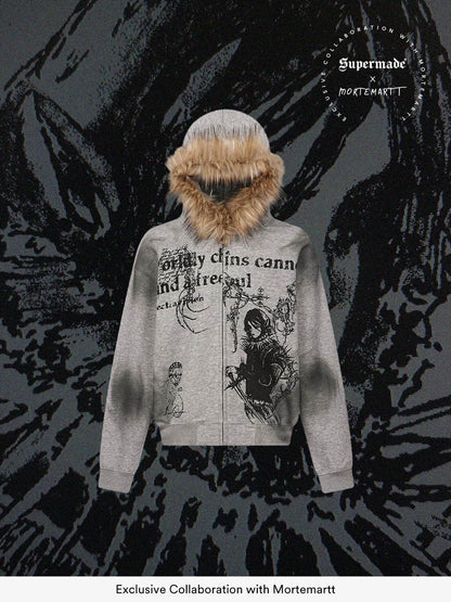 Revelse™ Graphic Print Hooded Jacket for Men