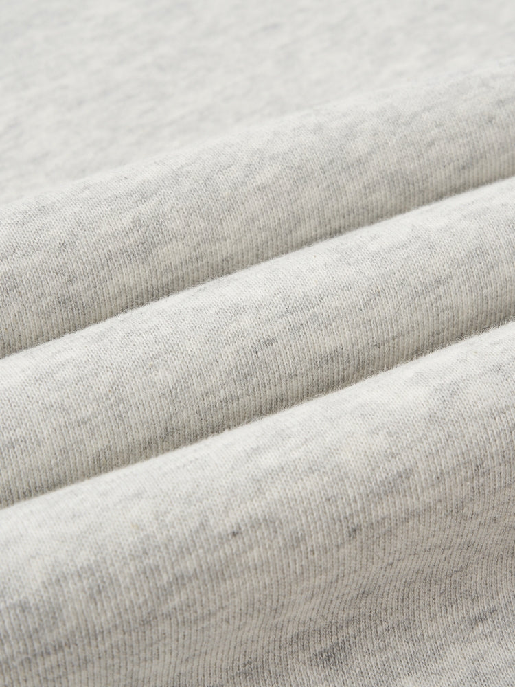 Revelse™ Oversized Cotton Blend Tracksuit Set Light Grey
