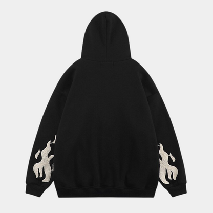 Revelse™ Oversized Zipper Hoodie for Women and Men
