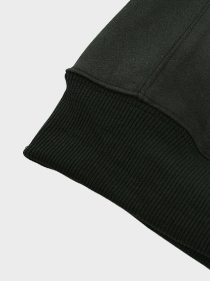 Revelse™ Embroidered Loose-Fit Zip-Up Hoodie