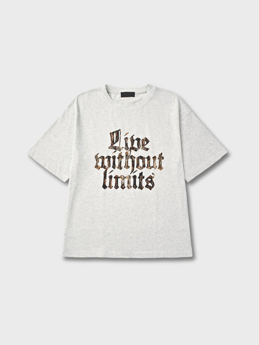 Revelse™ Oversized Cotton Camo Graphic T-Shirt