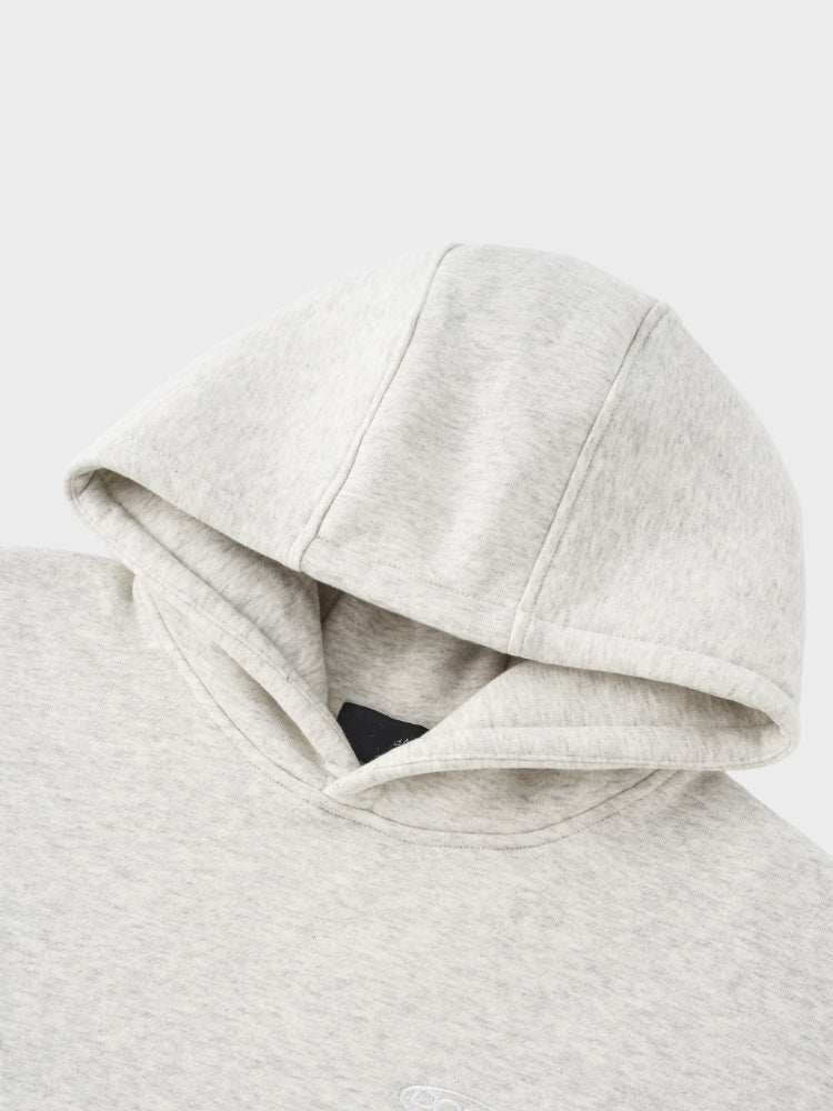 Revelse™ Oversized Cotton Blend Tracksuit Set Light Grey