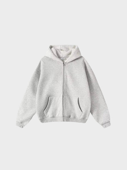 Revelse™ Full-Zip Fleece Hoodie Loose Fit
