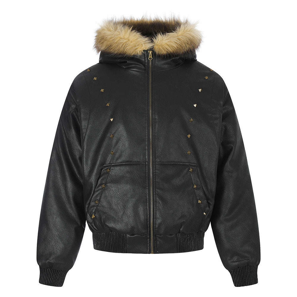 Detailed sleeve and cuff design on the bomber jacket