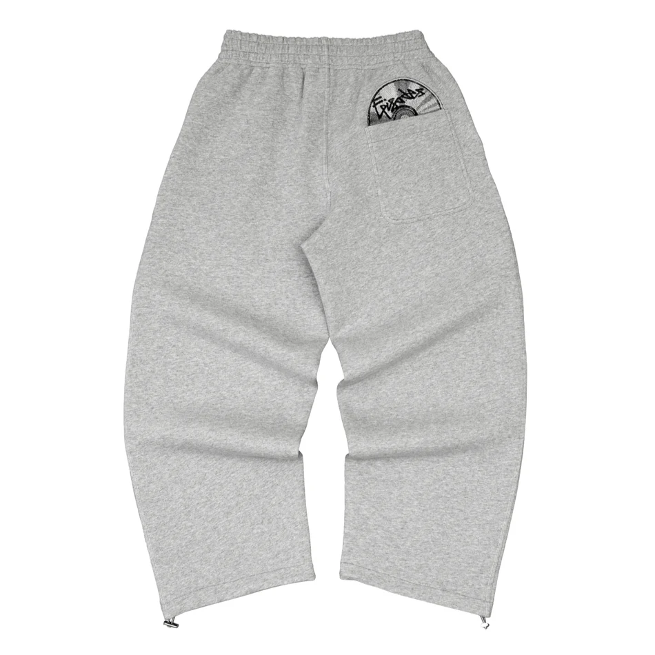 Revelse™ Cotton Blend Hoodie And Joggers Tracksuit Black And Grey