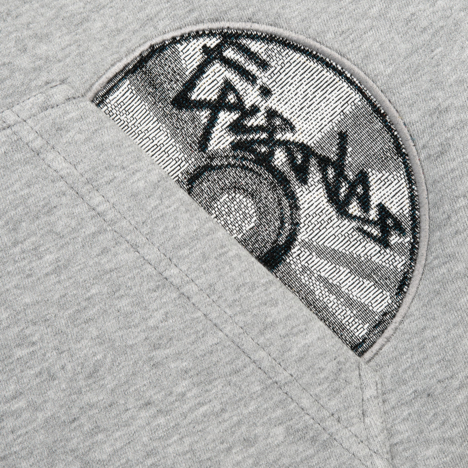 Revelse™ Cotton Blend Hoodie And Joggers Tracksuit Black And Grey