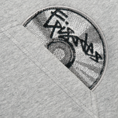 Revelse™ Cotton Blend Hoodie And Joggers Tracksuit Black And Grey