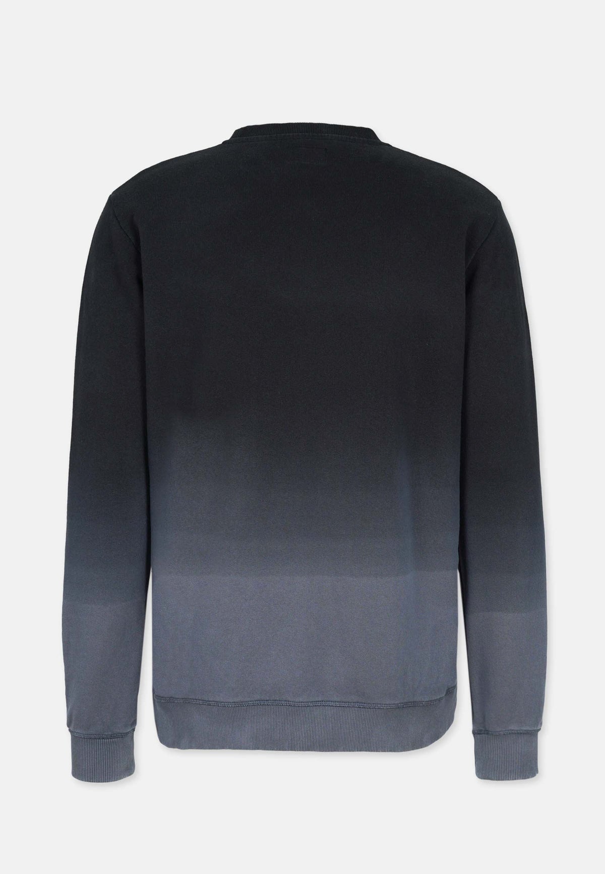 Revelse™ Organic Cotton Dip Dye Sweatshirt Black