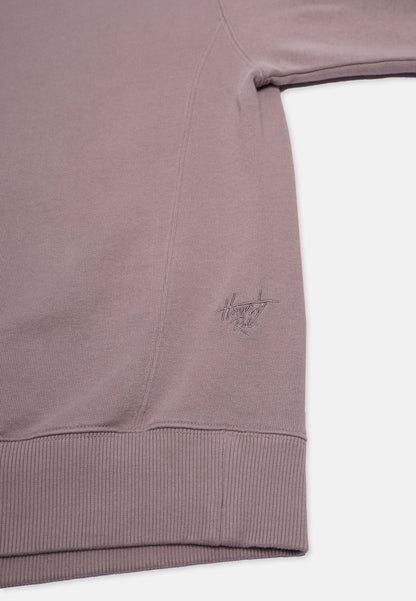 Revelse™ Organic Cotton Quarter Zip Sweatshirt Mud