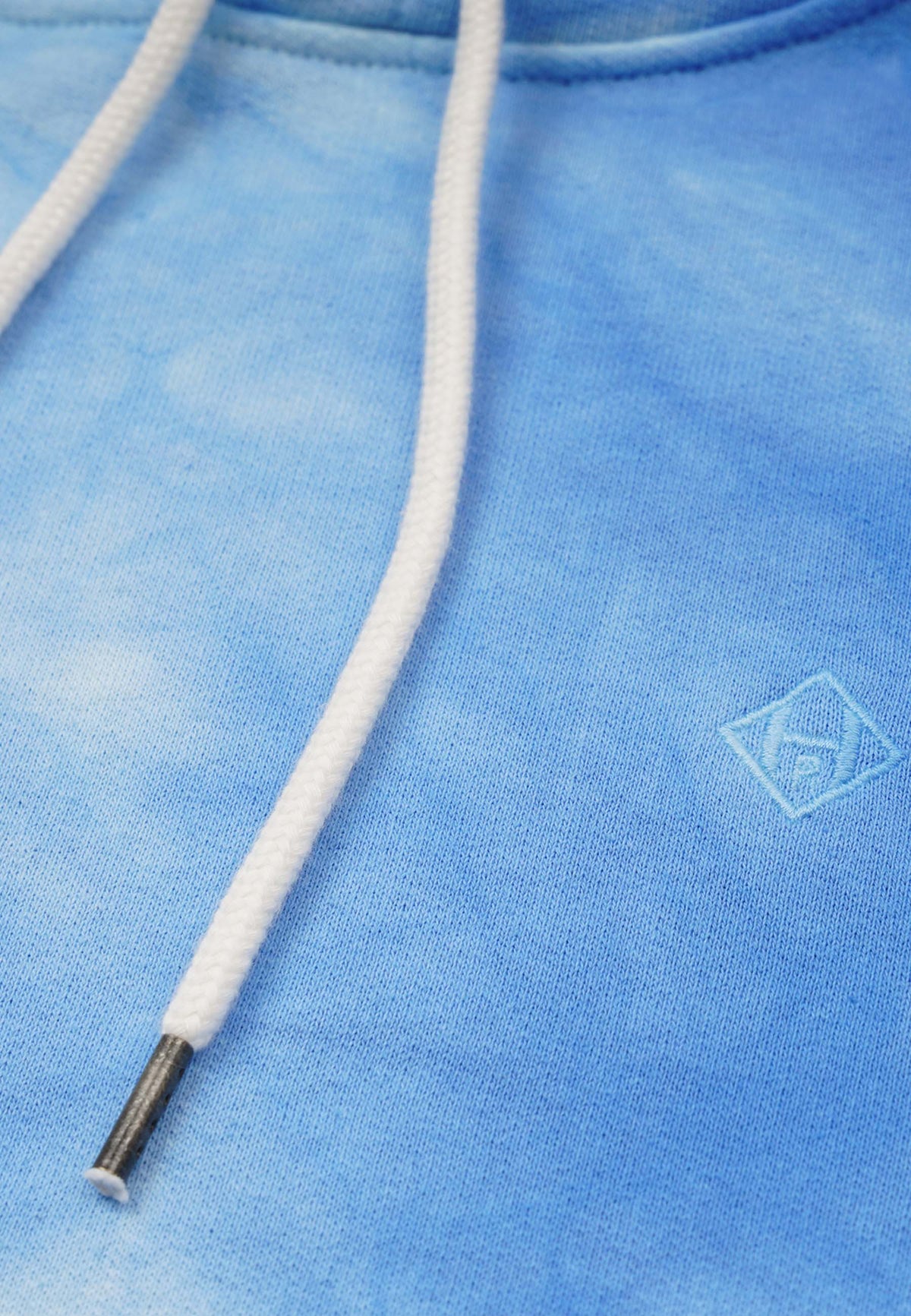 Revelse™ Organic Cotton Tie Dye Hooded Sweatshirt Blue
