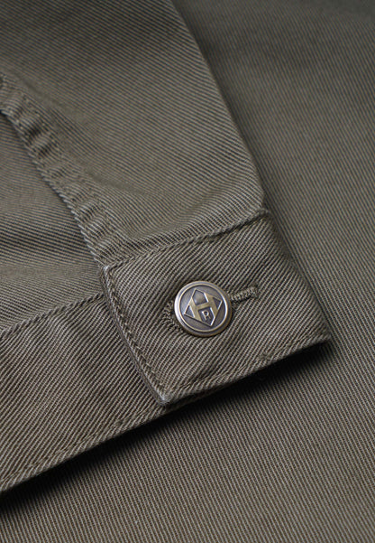 Revelse™ Organic Cotton Twill Worker Jacket Olive