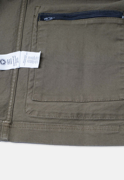 Revelse™ Organic Cotton Twill Worker Jacket Olive