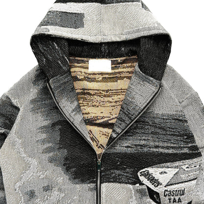 Revelse™ Tapestry Zip-Up Hoodie