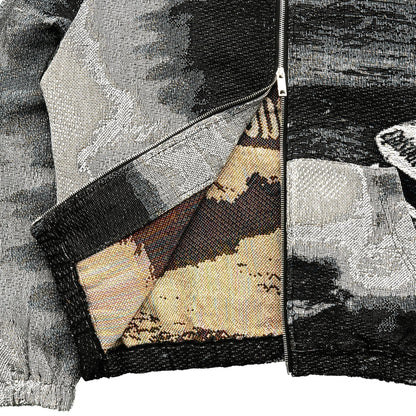 Revelse™ Tapestry Zip-Up Hoodie