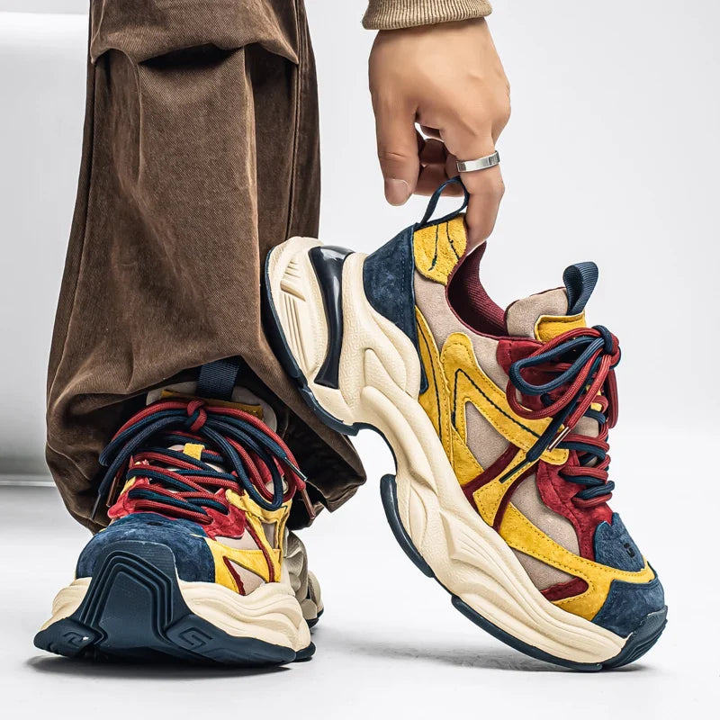 Thick Sole Height Increasing Sneakers