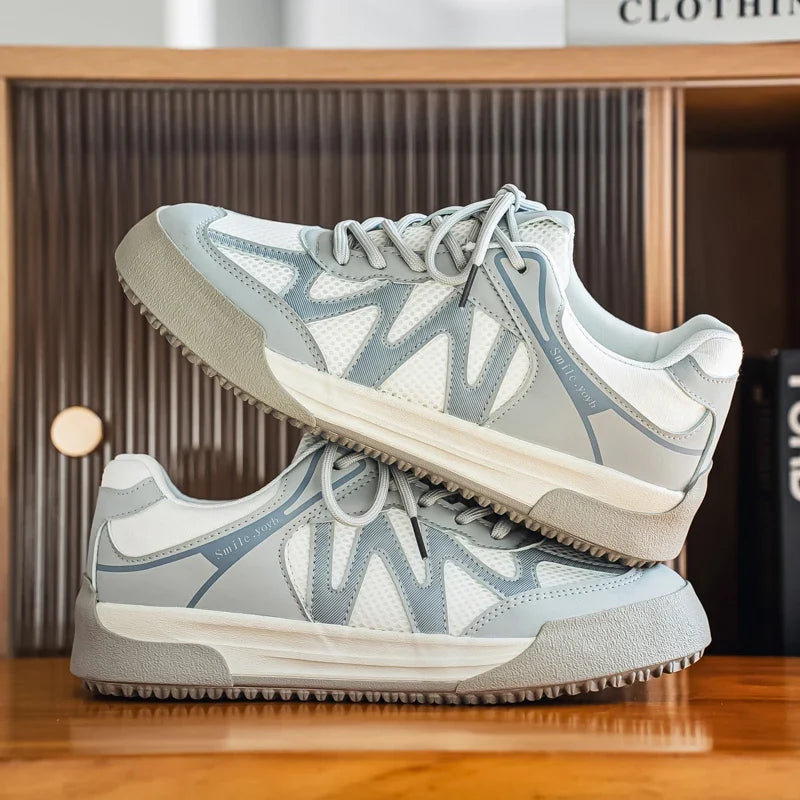 Breathable board trainers shown in a clean product view