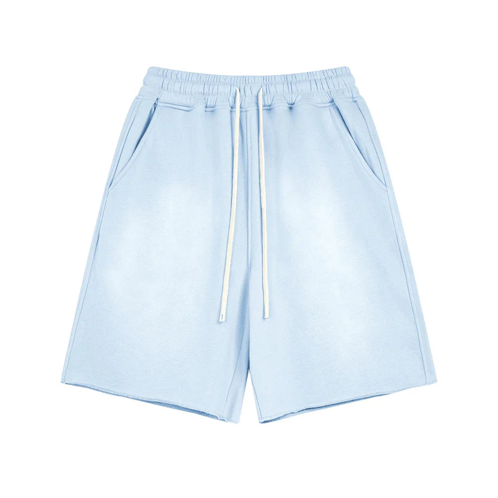 Revelse™ Acid Wash Cotton Shorts