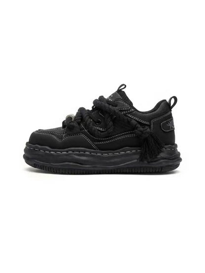 Chunky Wavy Sole Sneakers