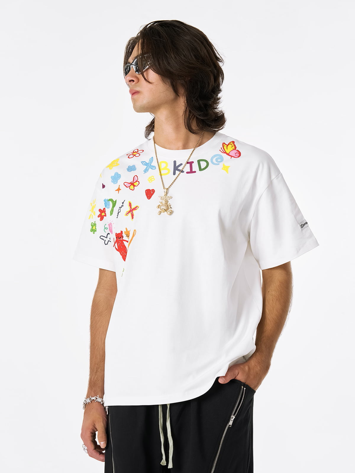 Revelse™ Retro Hand-Painted Graffiti Art T-Shirt