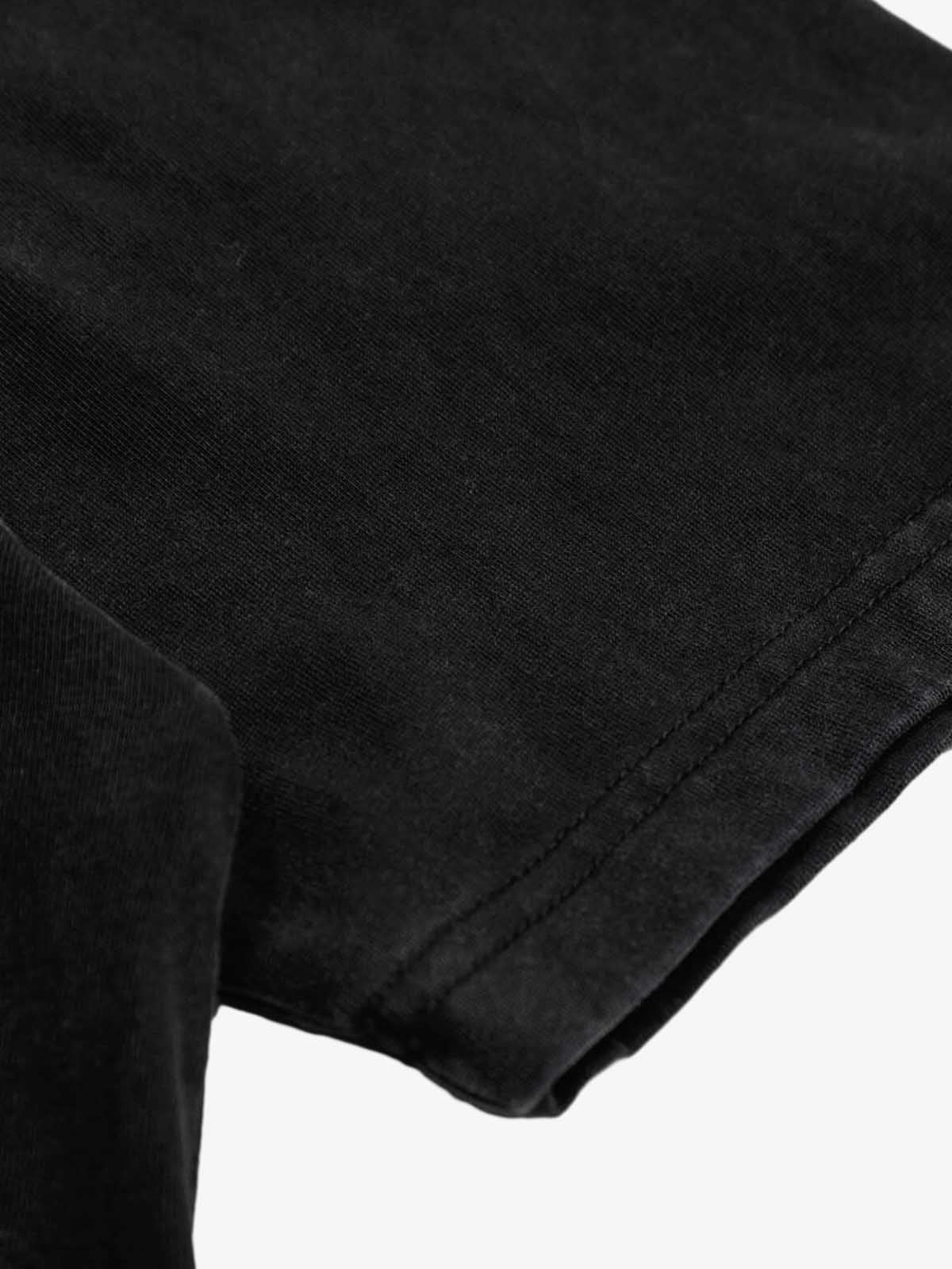 Revelse™ Acid Wash Half Zip Pullover T-Shirt