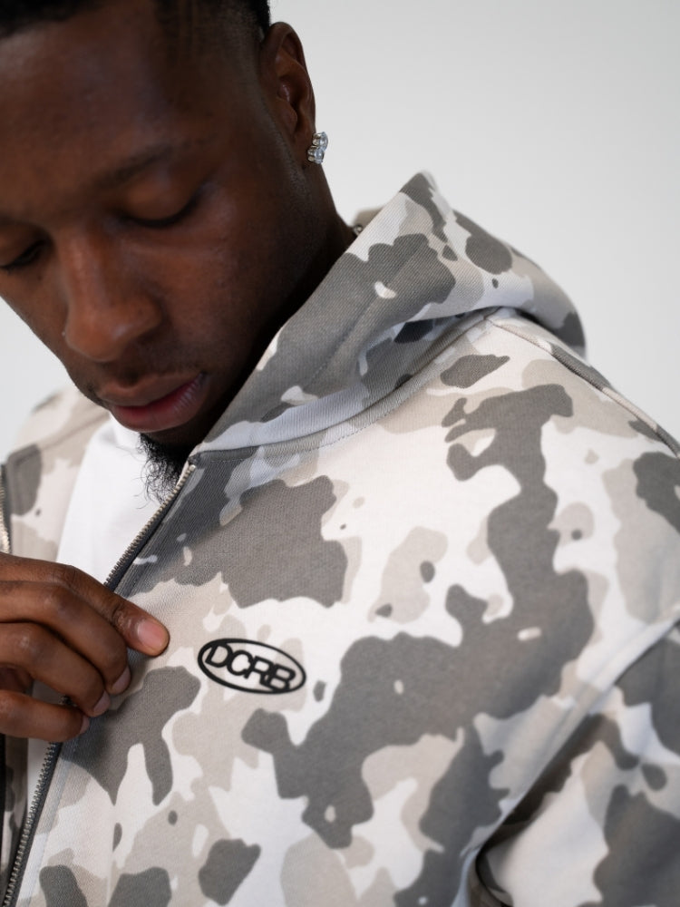 Revelse™ Oversized French Terry Camo Tracksuit Set