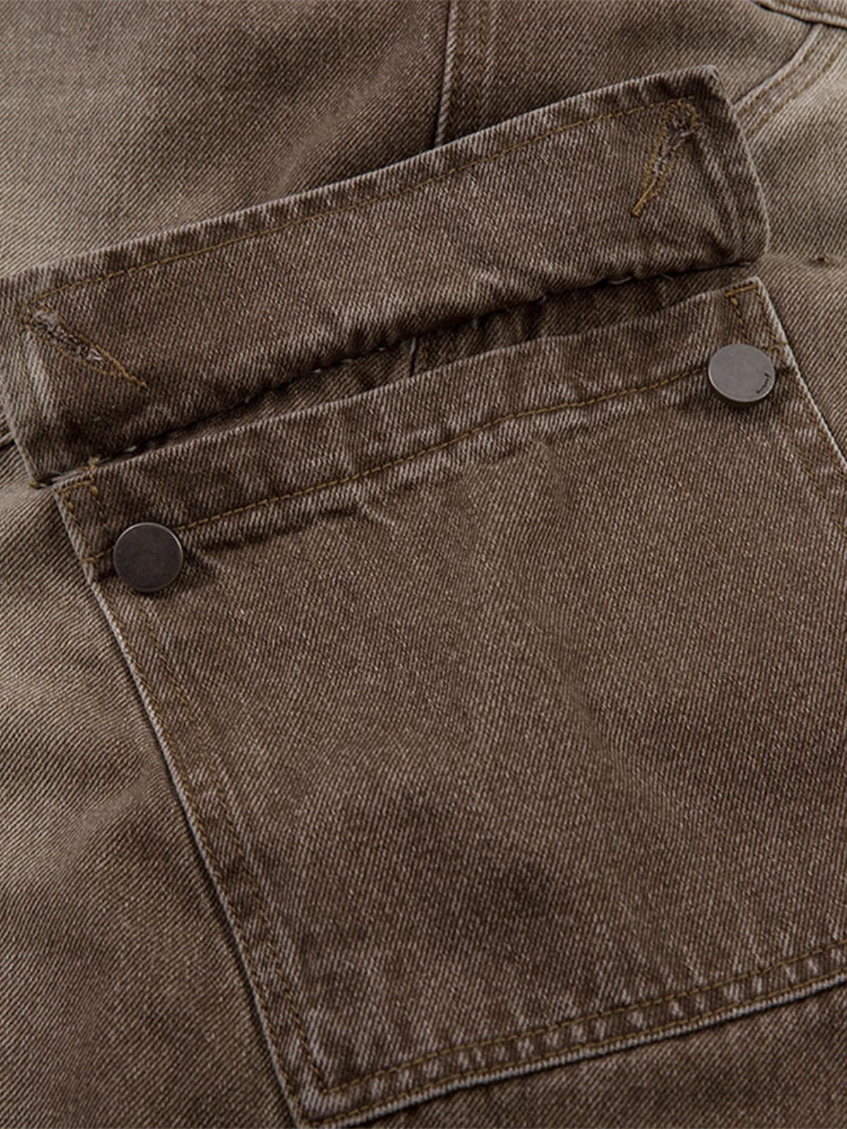 Revelse™ Vintage Washed Men's Workwear Barrel Jeans