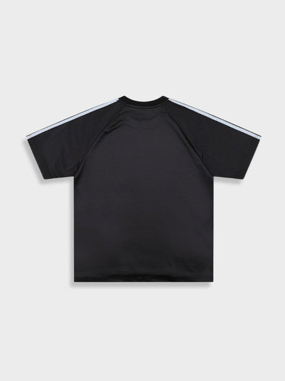 Revelse™ Distressed Football Mesh T-Shirt Cotton Blend
