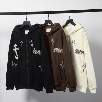 Revelse™ Oversized Zipper Hoodie for Women and Men