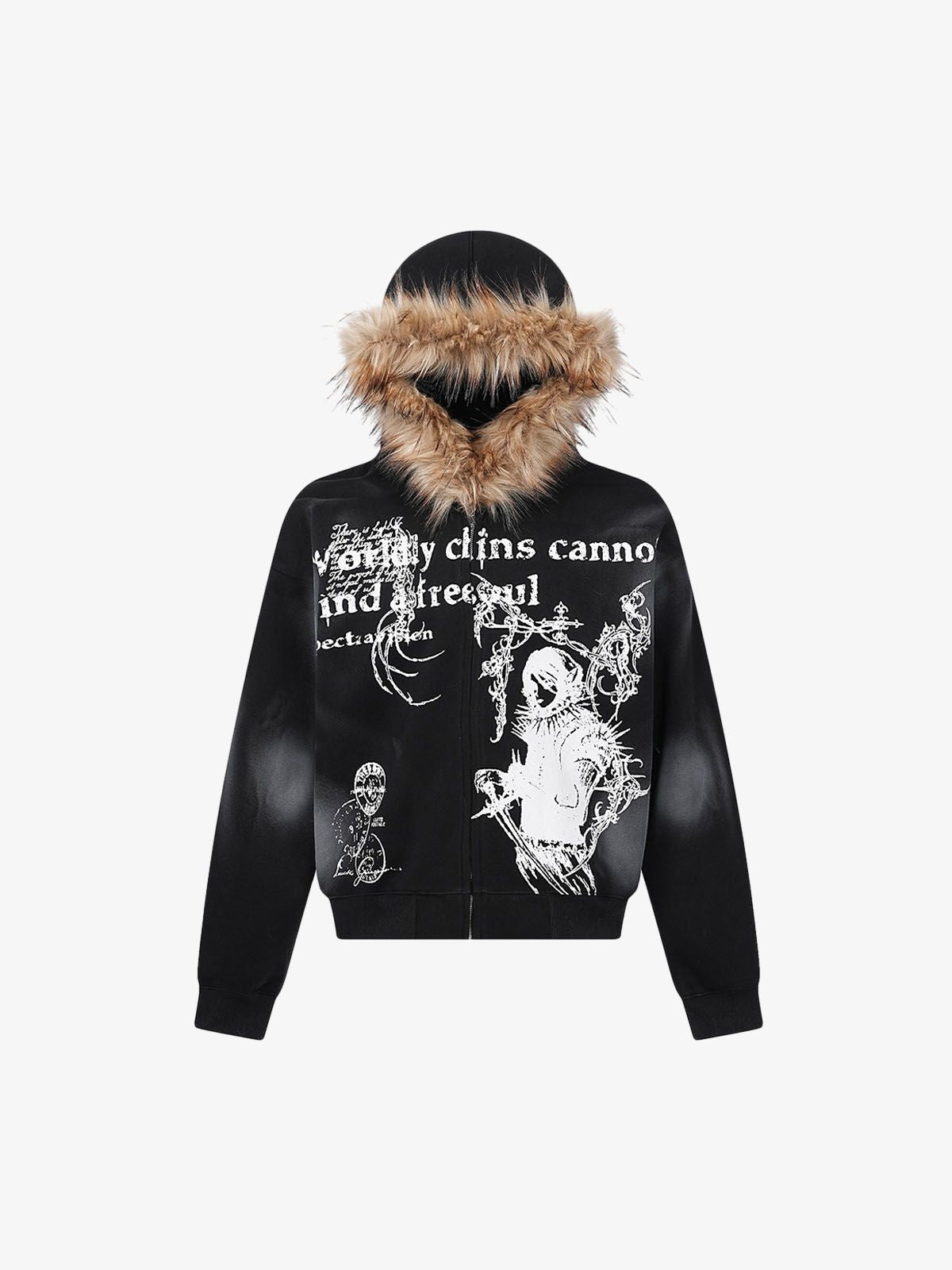 Revelse™ Graphic Print Hooded Jacket for Men