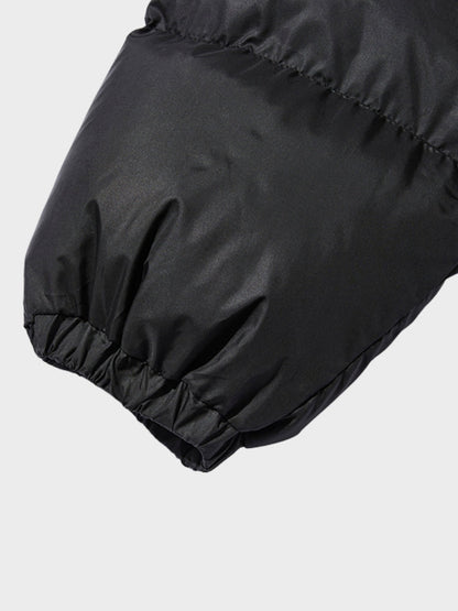 Revelse™ Puffer Jacket Quilted Stand Collar With Removable Hood