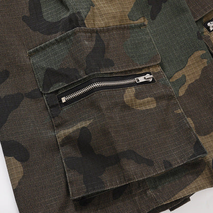 Revelse™ Men's Camo Cargo Shorts Streetwear Utility Style