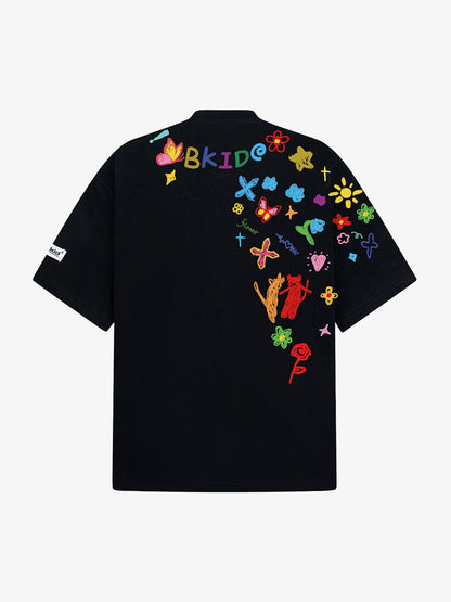 Revelse™ Retro Hand-Painted Graffiti Art T-Shirt