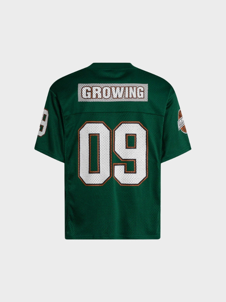 Revelse™ Mesh Varsity Short-Sleeve Sports Jersey with Oversized Numeral