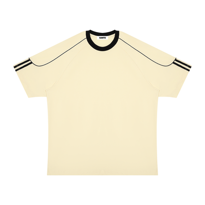 Colour Block Cotton T-Shirt